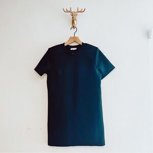 GOOD AMERICAN Women's Black Short Sleeve Tunic Top/Mini Dress Size 0/XS